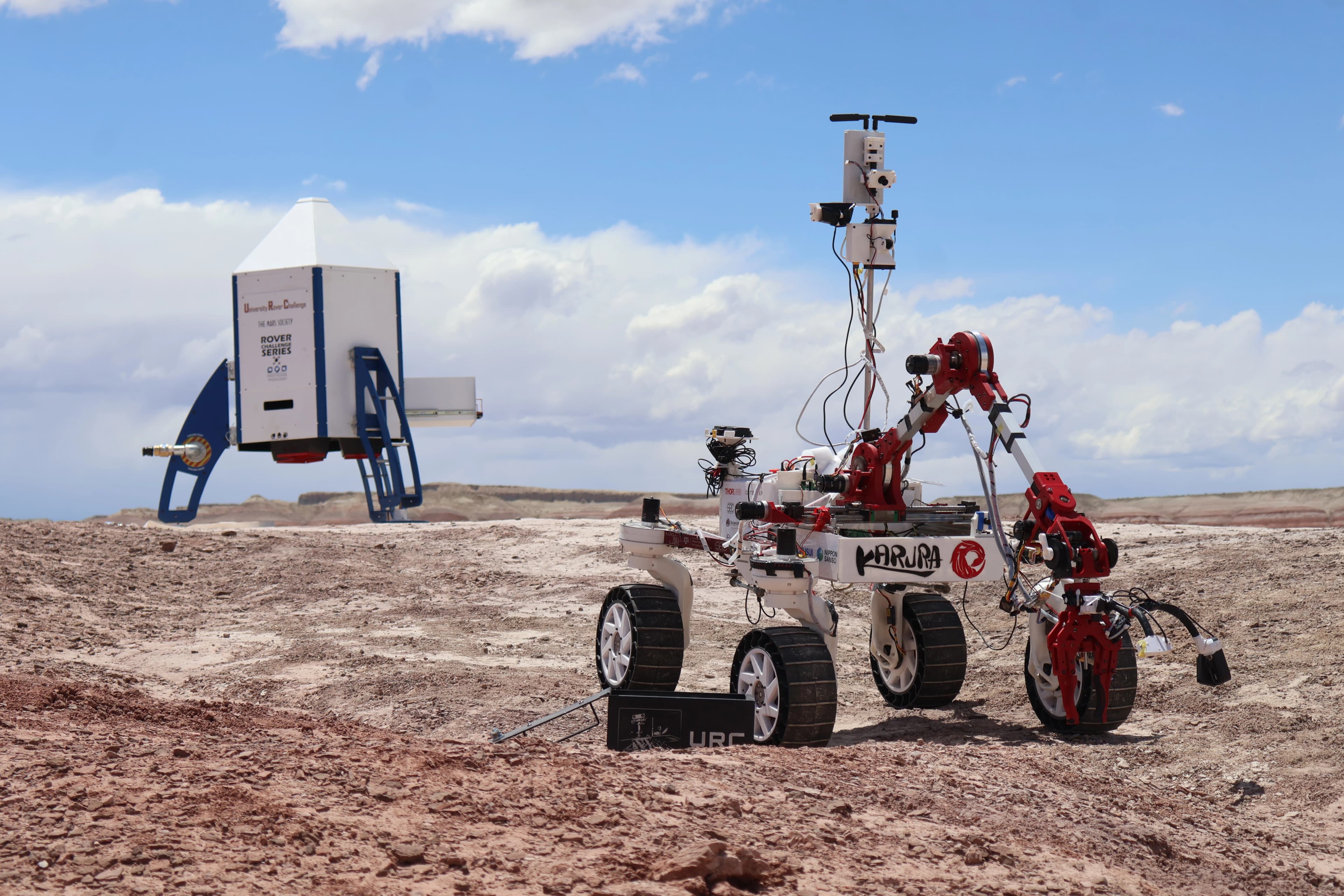KARURA Mars Rover hardware